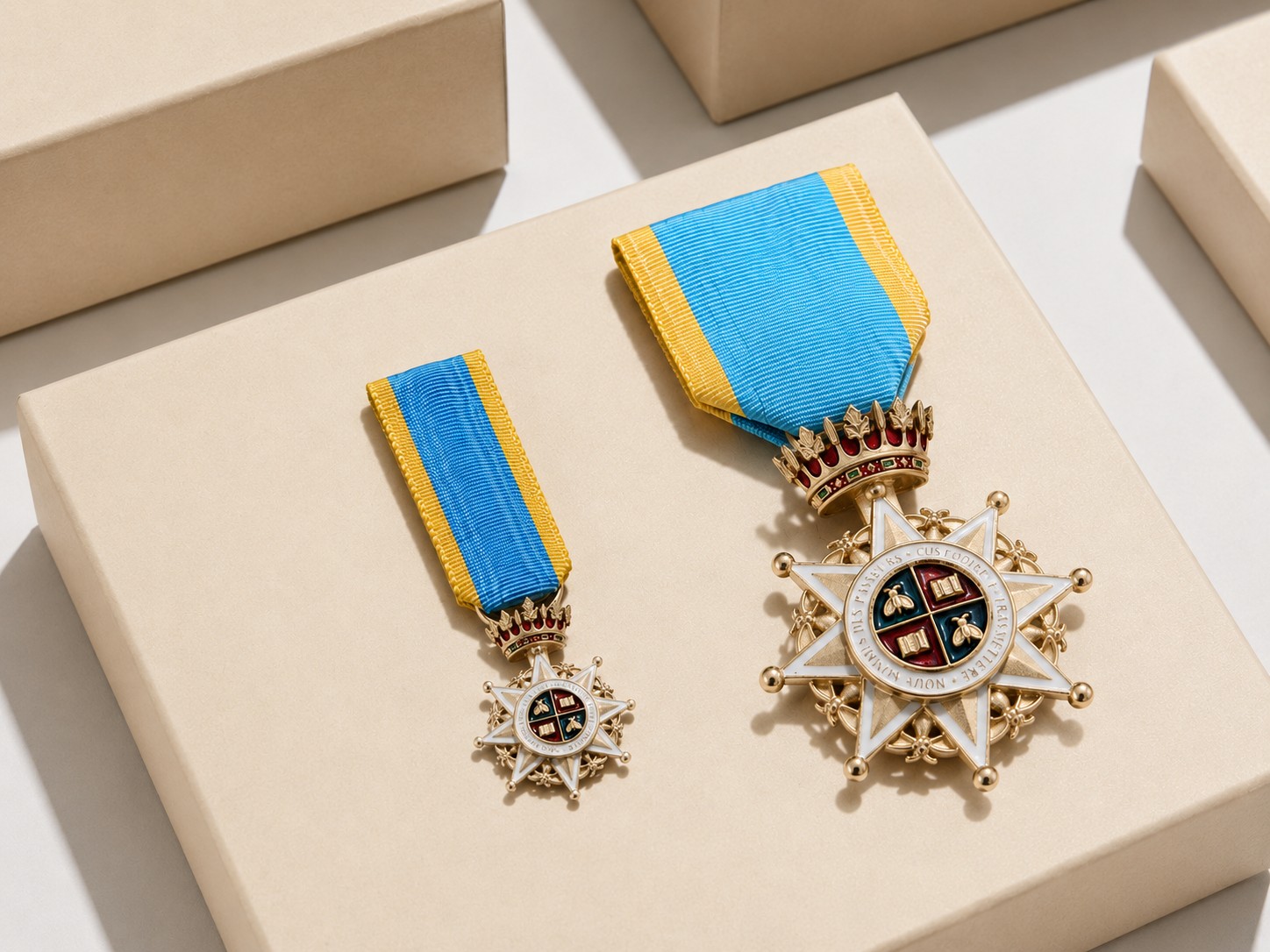 Insignes of the Fellowship of the Golden Bee